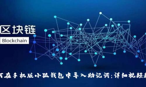 如何在手機版小狐錢包中導(dǎo)入助記詞：詳細(xì)視頻教程