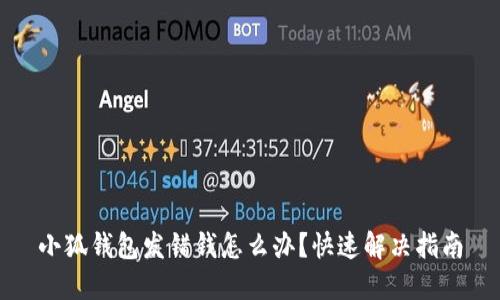 小狐錢包發(fā)錯錢怎么辦？快速解決指南