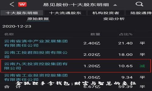金狐貍手拿錢(qián)包：財(cái)富與智慧的象征